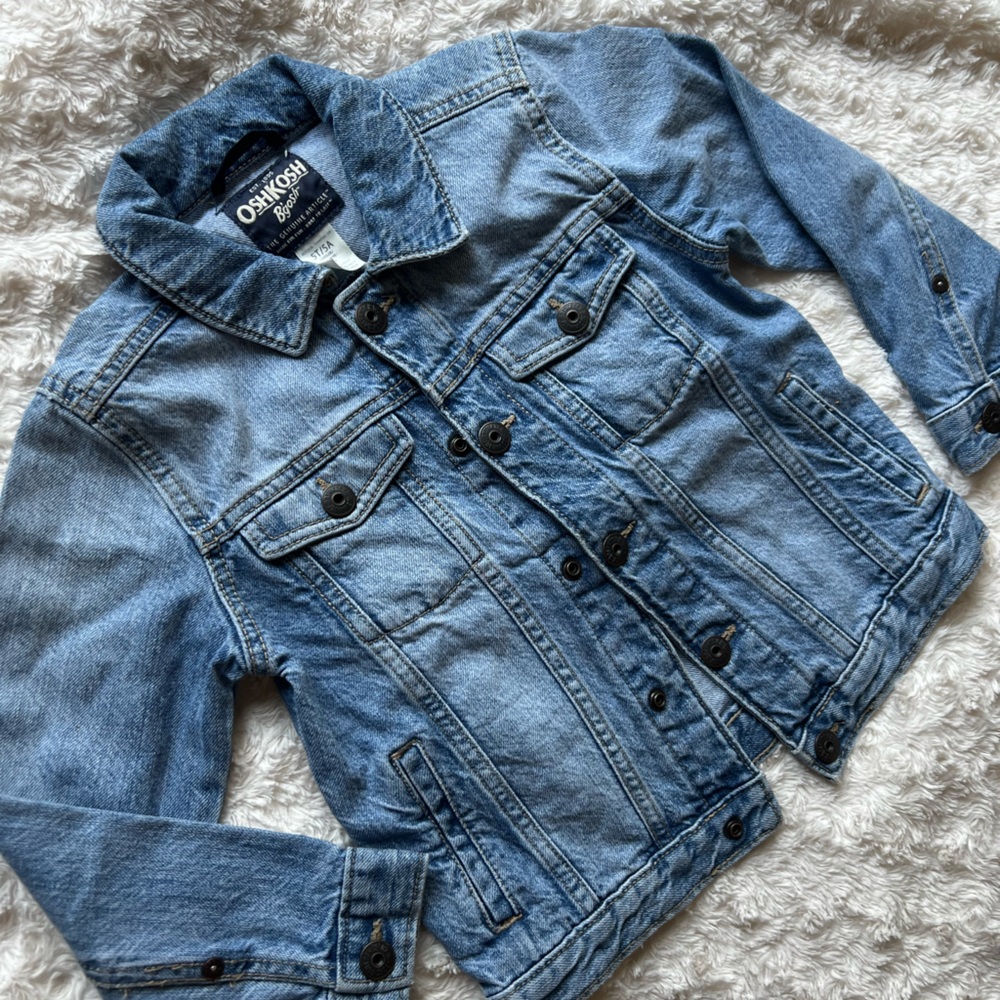 Unisex Kids Denim Jacket